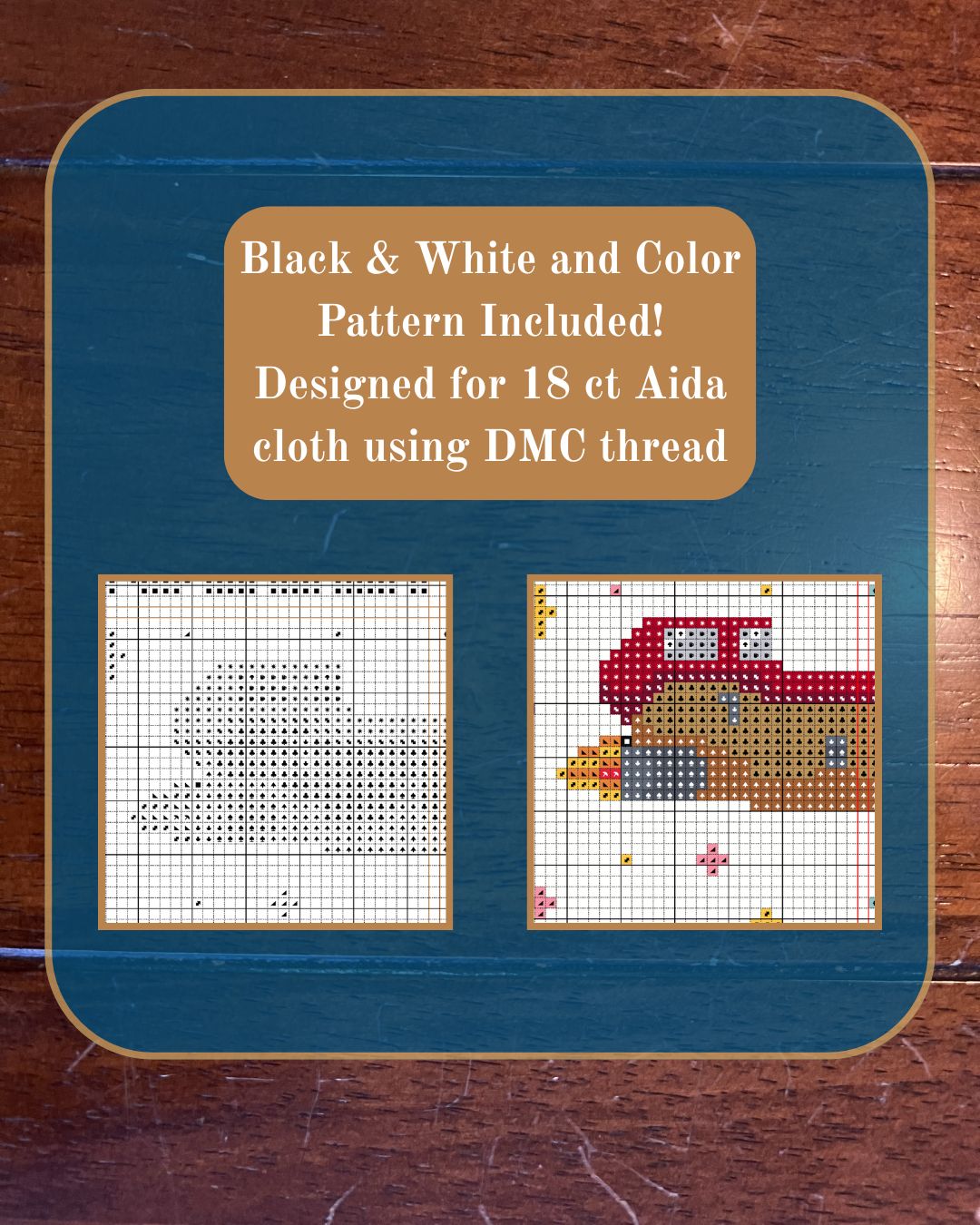 DnD Bookmark Cross Stitch Pattern