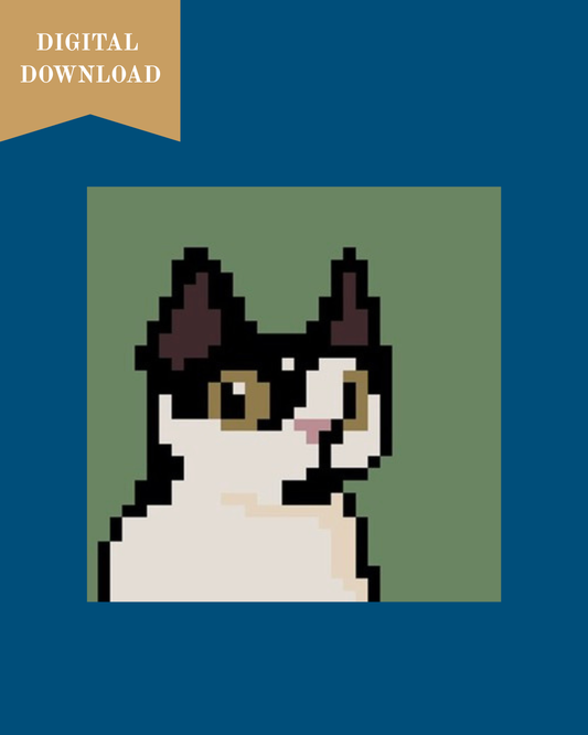 Custom Pet Pixel Art (FILE ONLY)
